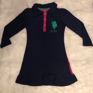 ✨US. Polo ASSN Girl Dress Size (4)✨